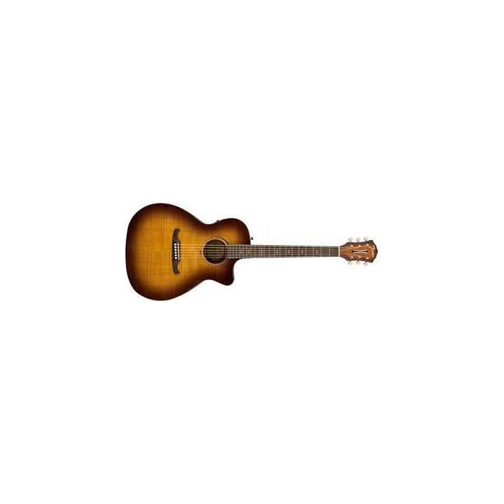 GUITARRA ACUSTICA FENDER FA-345 CE ELECTRIFICADA SOMBREADA GRIS