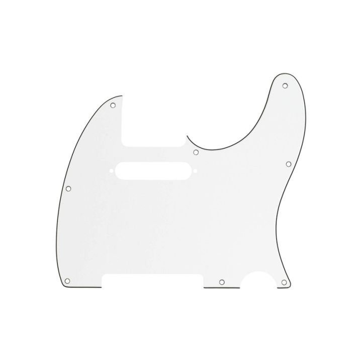 GOLPEADOR FENDER TELECASTER BLANCO