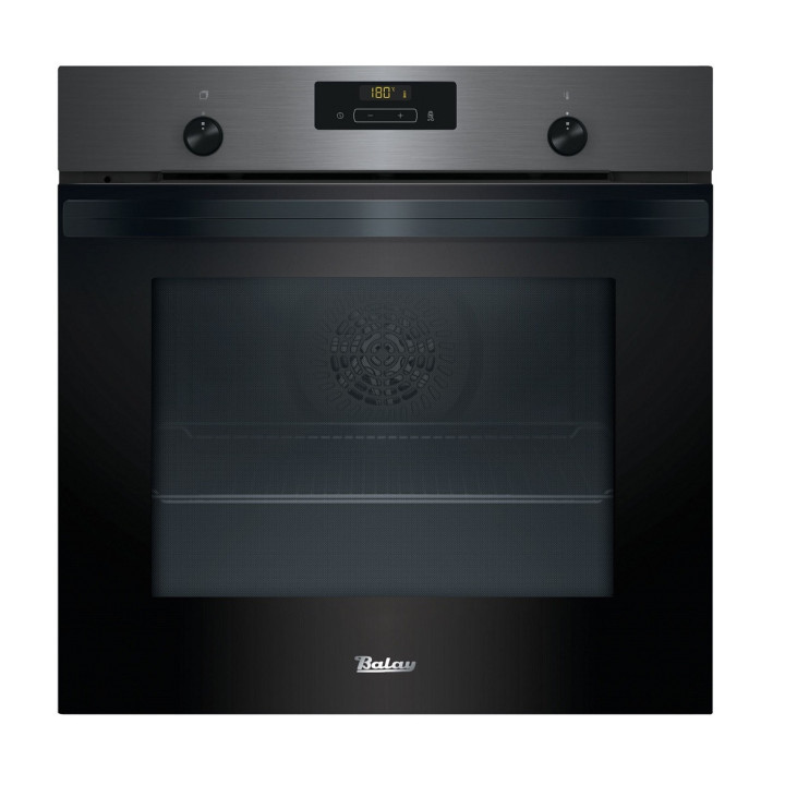 HORNO MULTIFUNCION CON FUNCION PIROLISIS BALAY SERIE 75 COLOR GRAFITO 7 FUNCIONES  MOD. 3HB4841G2