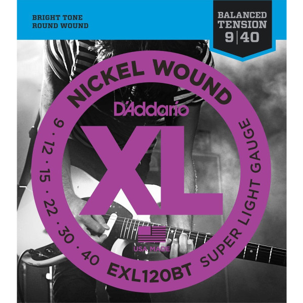 JUEGO CUERDAS ELECTRICA D'ADDARIO 09-046 EXL 125