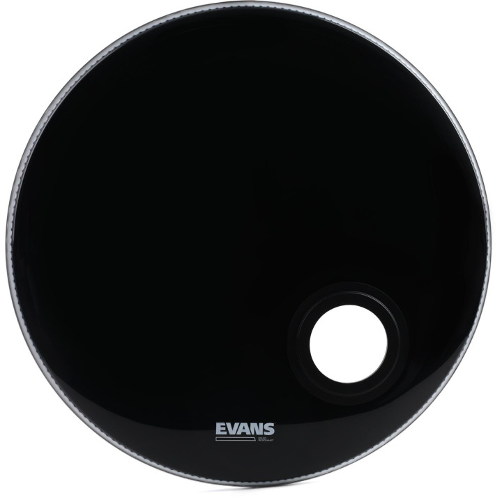 PARCHE EVANS BOMBO 24'' RESONANTE EMAD NEGRO
