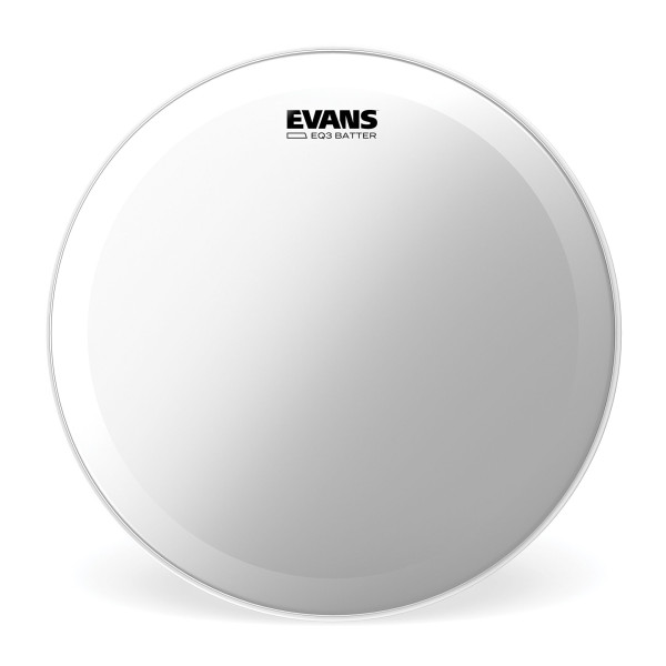 PARCHE EVANS BOMBO 24'' EQ3 BATIDOR TRANSPARENTE