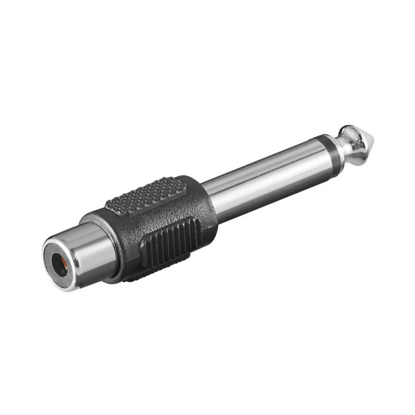 CONECTOR JACK 6.3 MONO/M A RCA/H
