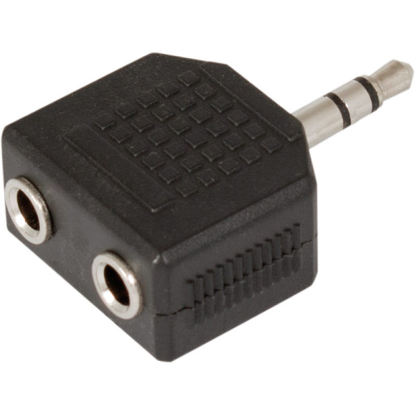 ADAPTADOR JACK 3.5 ST/M A 2 JACK 3.5 ST/H