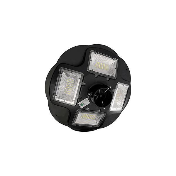 FAROLA CALLE SOLAR LED 200W 6400.K NEGRA