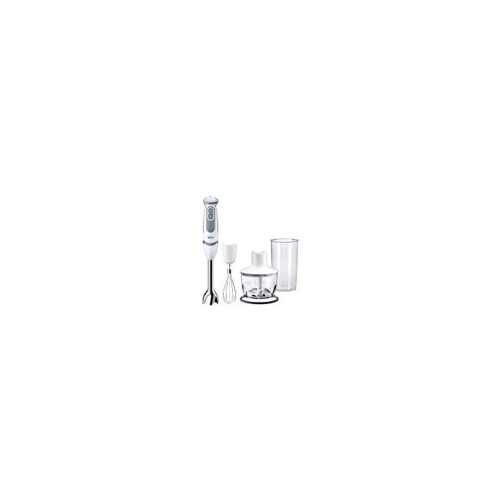 BATIDORA DE BRAZO BRAUN 1000W   ACCESORIOS VARILLA Y PICADORA MQ5235