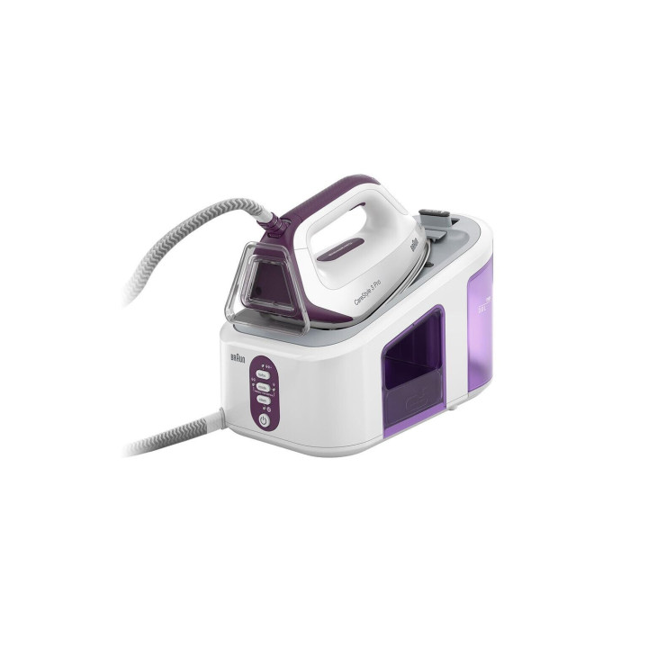 CENTRO DE PLANCHADO AUTONOMIA ILIMITADA BRAUN IS7266VI 2700W 7,5 BARES GOLPE DE VAPOR 550 GR. ERGONO