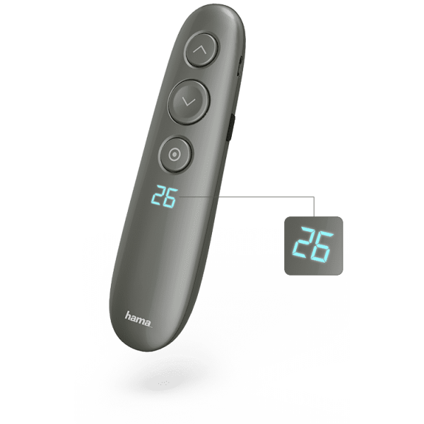 PRESENTADOR INALAMBRICO DE DIAPOSITIVAS HAMA CON PUNTERO LASER SPOT-POINTER